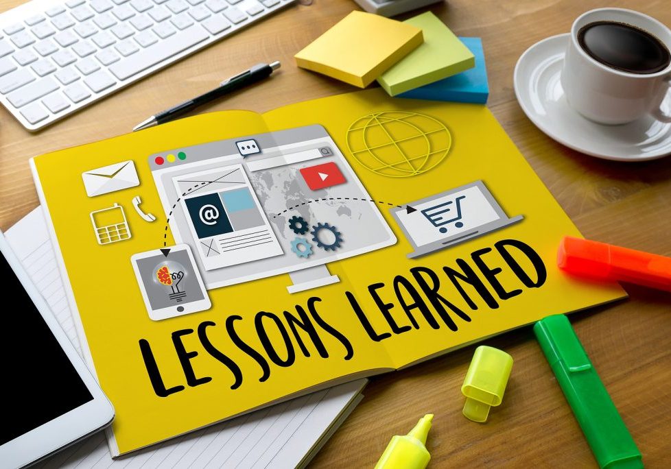 Lessons Learned Learning Global Connectivity Technology Lessons Learned and What Have You Learned? thought about lessons Lessons Learned